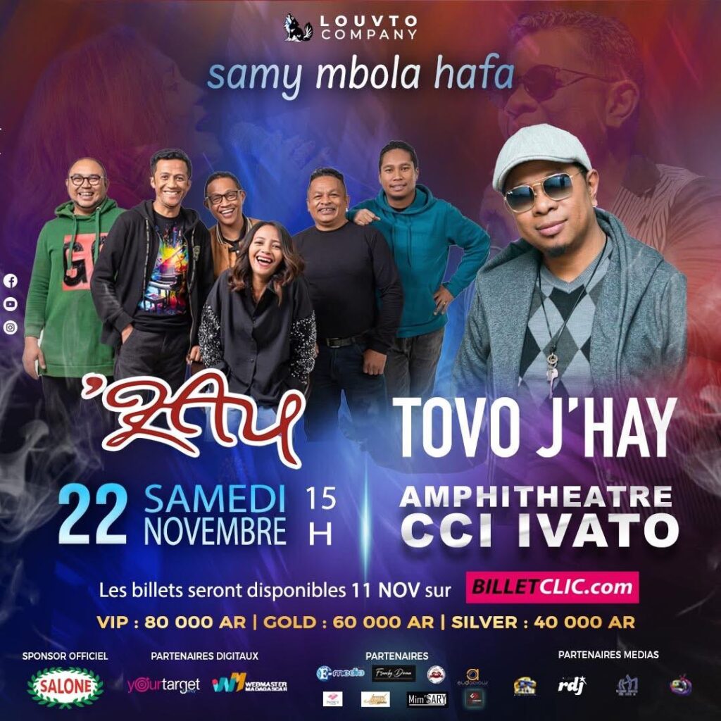 'Zay & Tovo J'hay - Samy mbola hafa 22 novembre 2025 cci ivato